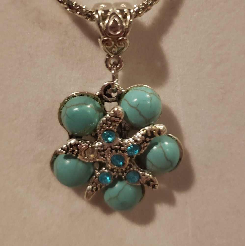 Torquoise neclace buy 2 get free gift